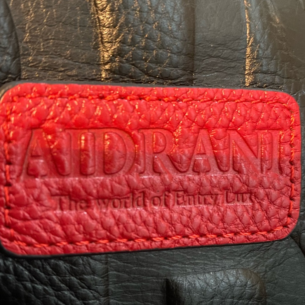 Black and Red Crossbody Bag